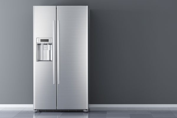 Modern side by side stainless steel refrigerator, How Much Ventilation Does A Fridge Need?
