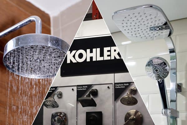 Comparison between Delta, Moen and Kohler Showerhead, Delta Vs. Moen Vs. Kohler Showerhead: Which To Choose?